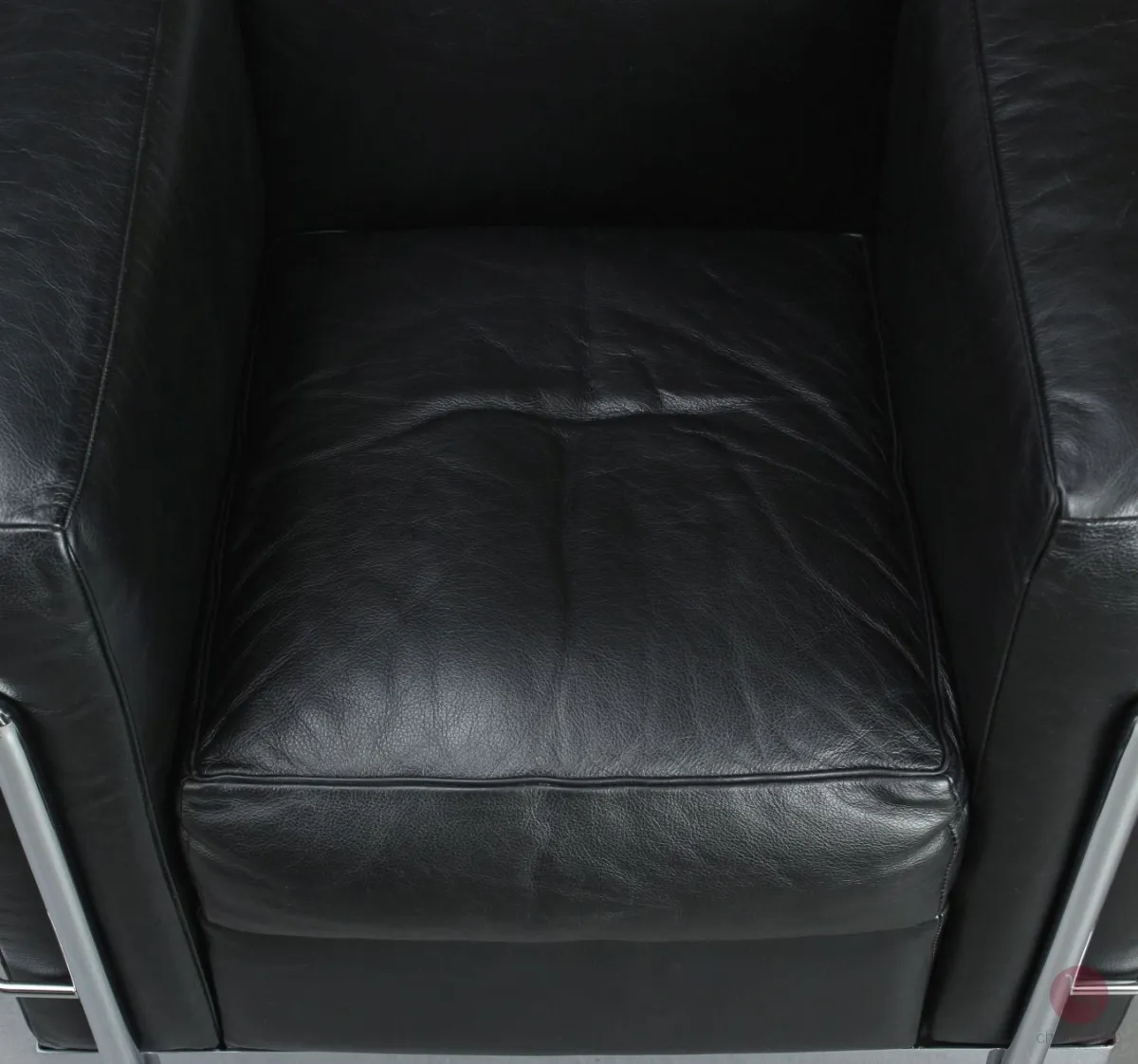 Cassina LC2 Sessel mit schwarzem Leder gebraucht