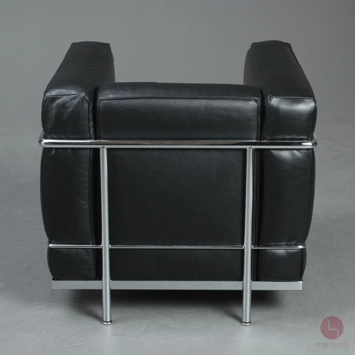 Cassina LC2 Sessel mit schwarzem Leder gebraucht