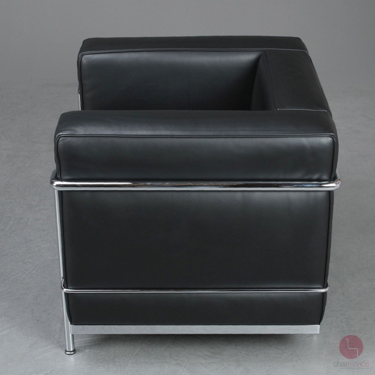 Cassina LC2 Sessel mit schwarzem Leder gebraucht