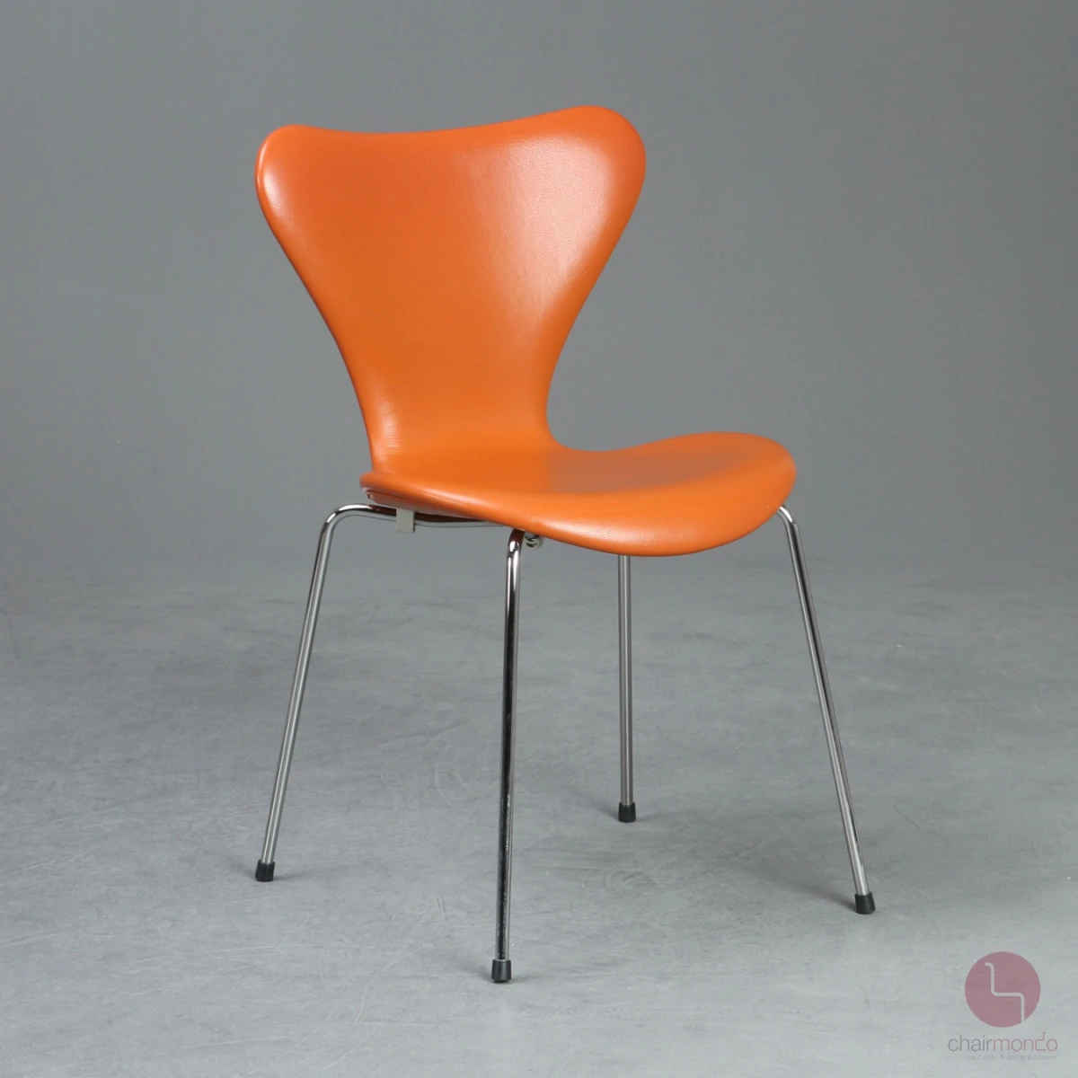 Fritz Hansen Serie 7 Leder Stuhl in Cognac Fritz Hansen Serie 7 Leder Stuhl in Cognac