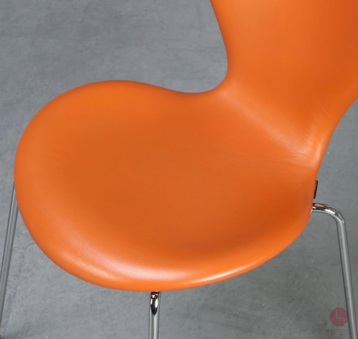 Fritz Hansen Serie 7 Leder Stuhl in Cognac Fritz Hansen Serie 7 Leder Stuhl in Cognac