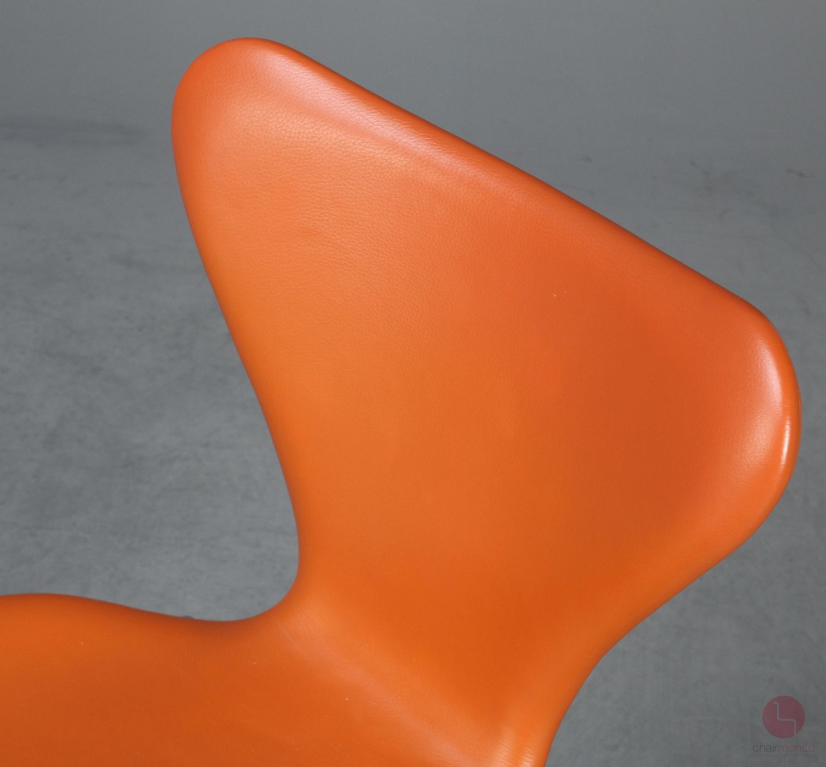 Fritz Hansen Serie 7 Leder Stuhl in Cognac