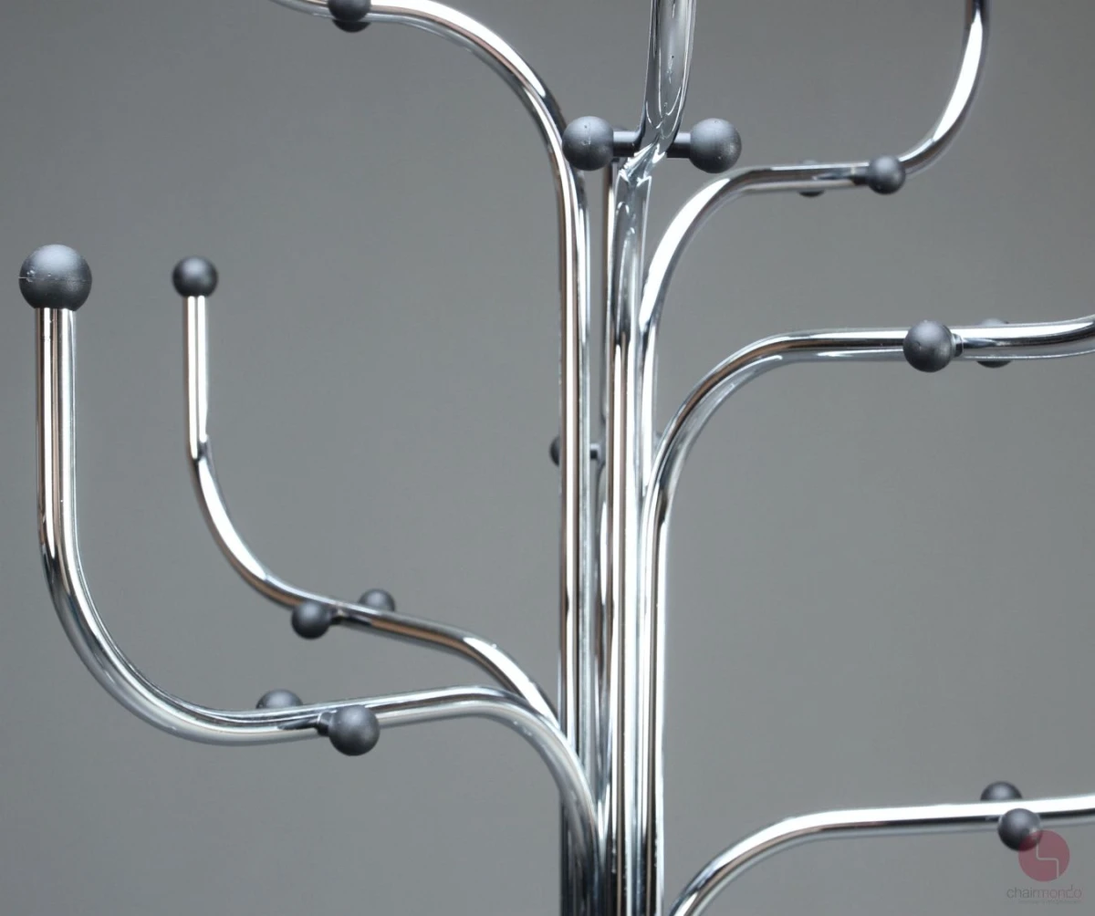 Fritz Hansen Coat Tree Garderobenständer Garderobe verchromt gebraucht