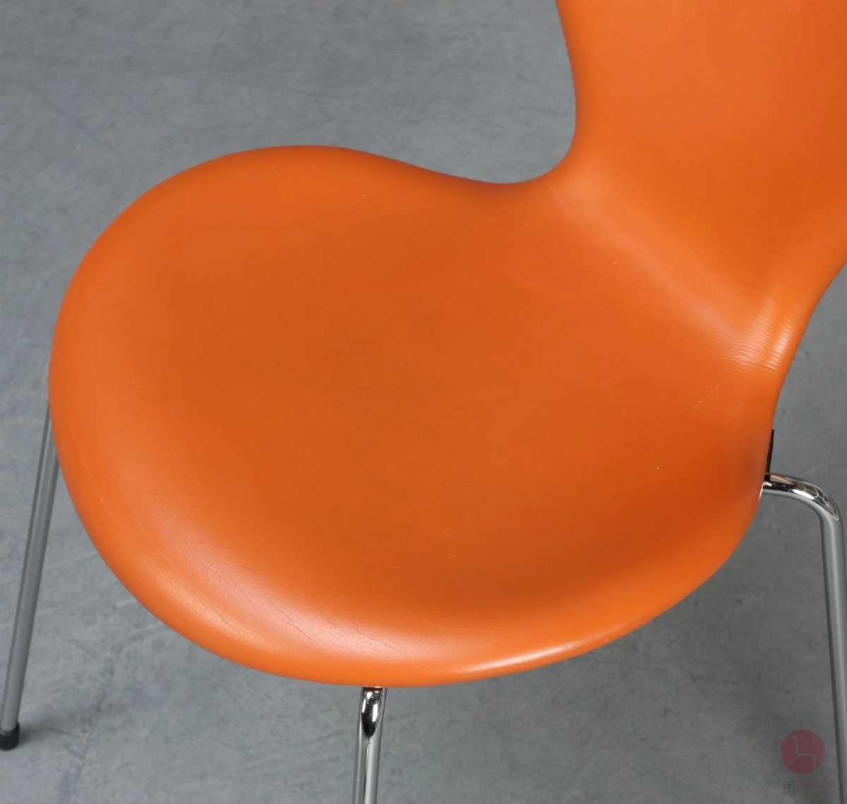 Fritz Hansen Serie 7 Leder Stuhl in Cognac Fritz Hansen Serie 7 Leder Stuhl in Cognac