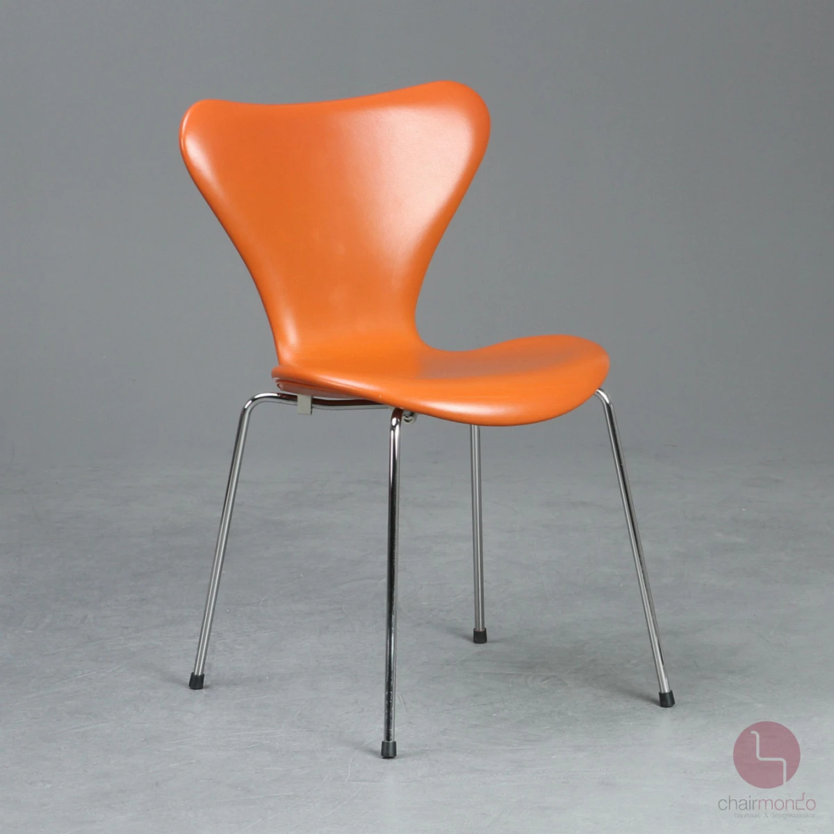 Fritz Hansen Serie 7 Leder Stuhl in Cognac Fritz Hansen Serie 7 Leder Stuhl in Cognac
