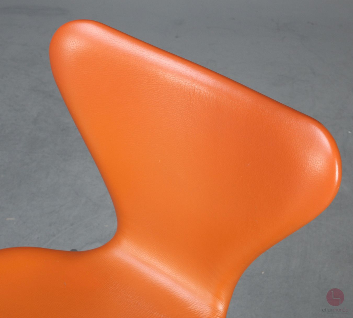 Fritz Hansen Serie 7 Leder Stuhl in Cognac