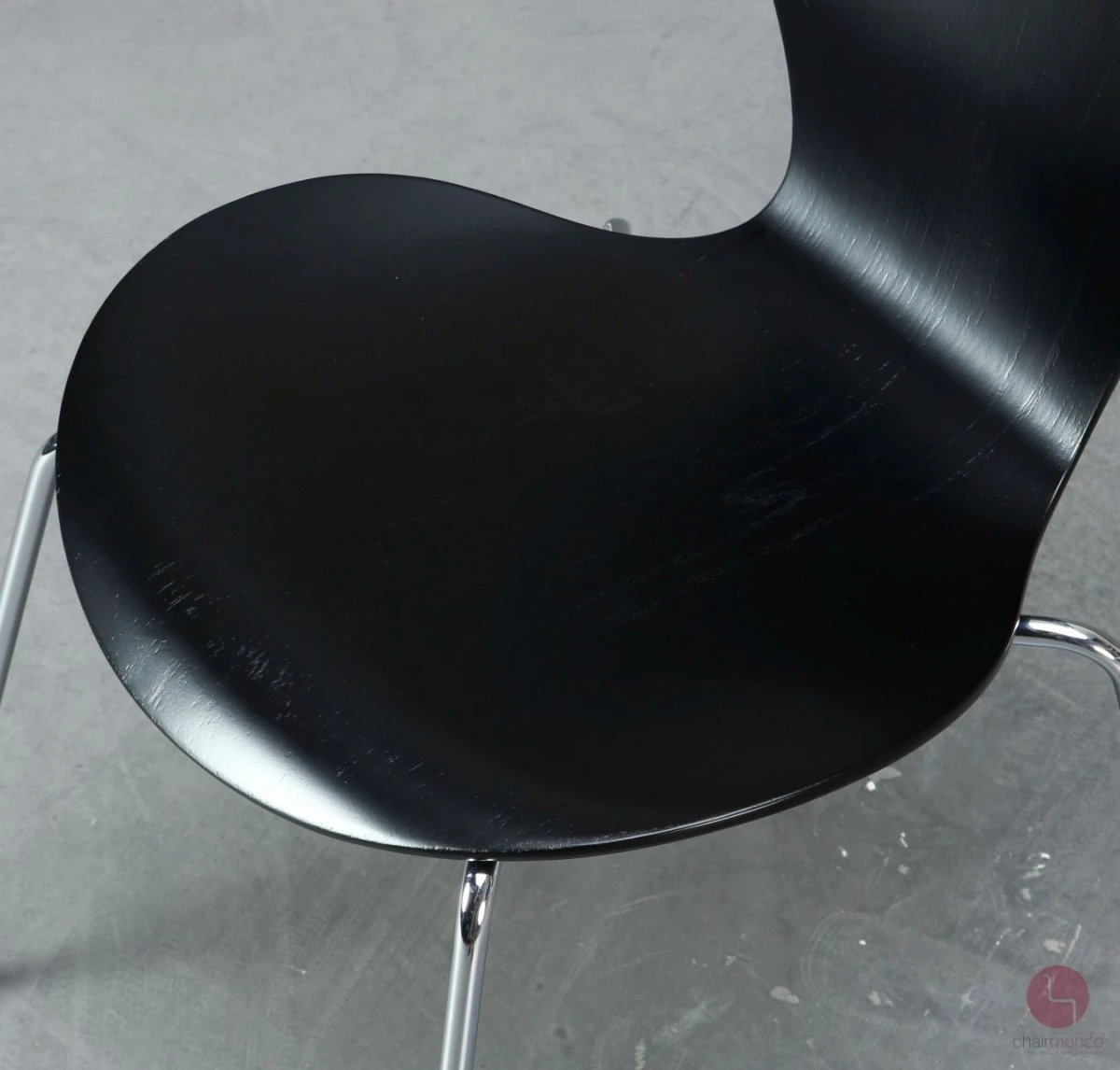 Fritz Hansen 3107 Serie 7 in Schwarz gebraucht Fritz Hansen 3107 Serie 7 in Schwarz gebraucht