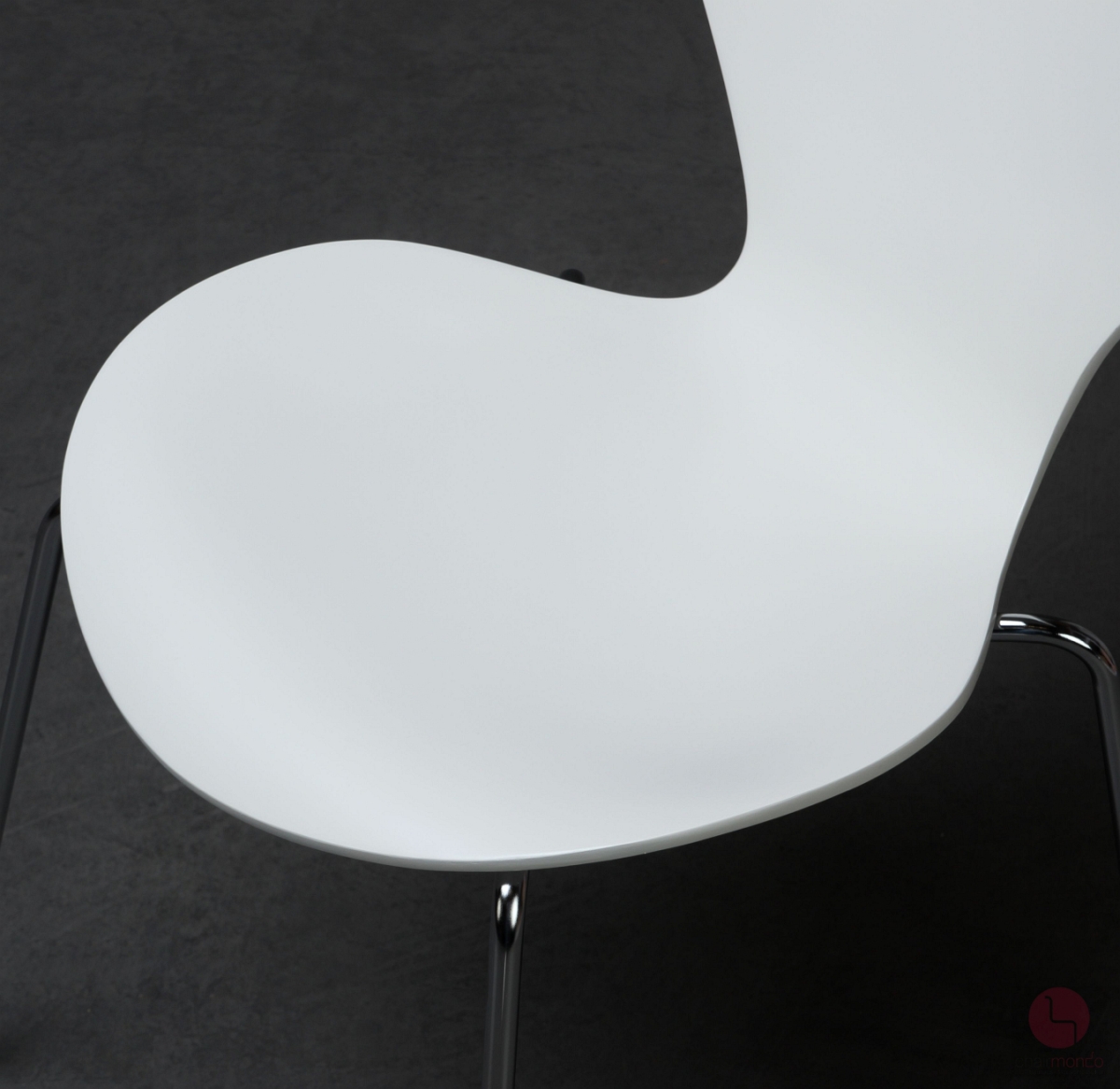 Fritz Hansen Serie 7 Stuhl in Weiß neu lackiert - gebraucht