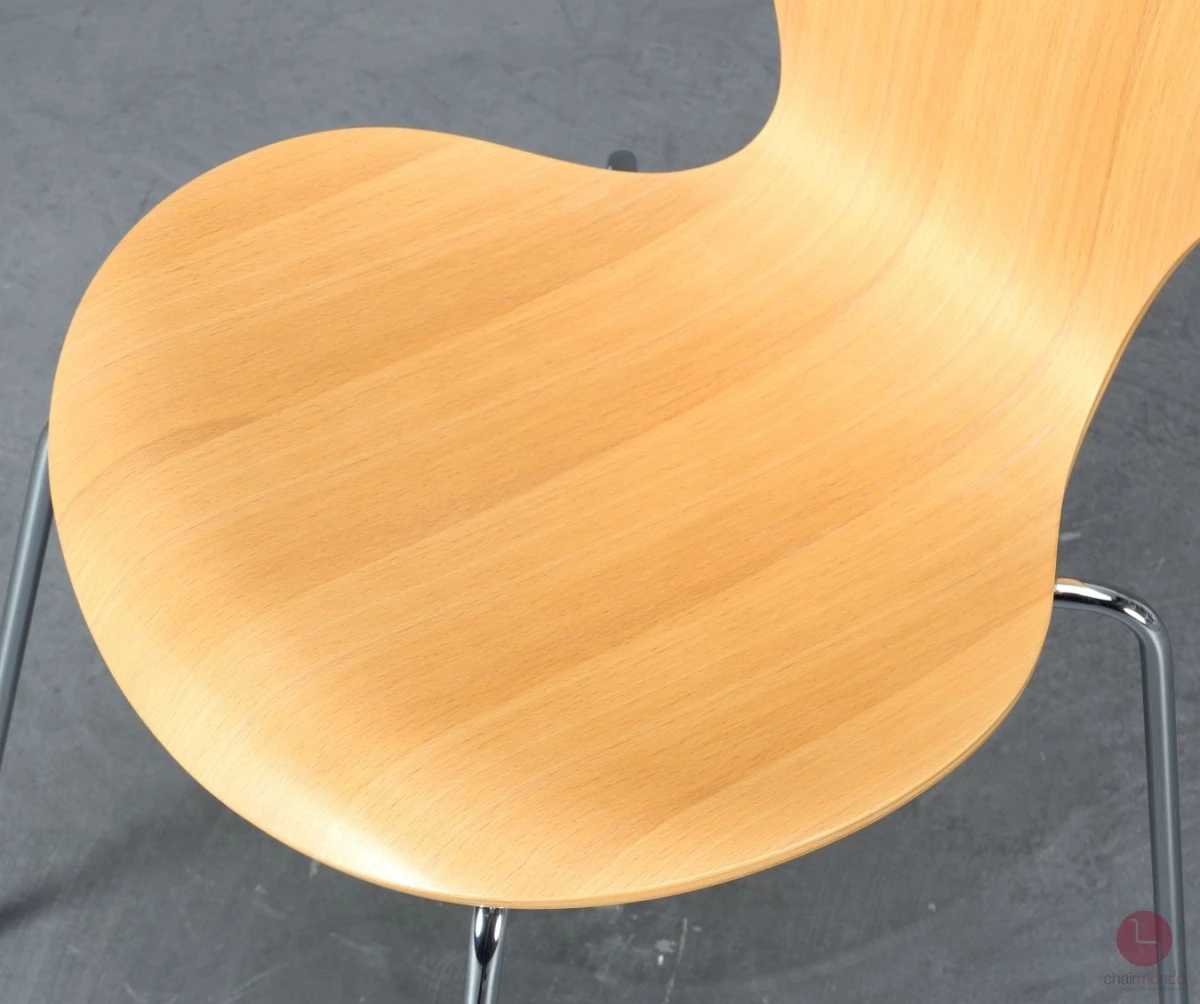 Fritz Hansen 3107 Serie 7 Stuhl in Buche gebraucht Fritz Hansen 3107 Serie 7 Stuhl in Buche gebraucht