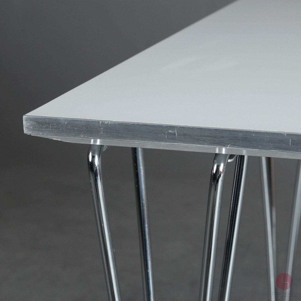 Fritz Hansen Rectangular Esstisch 80 x 80cm in Weiß gebraucht