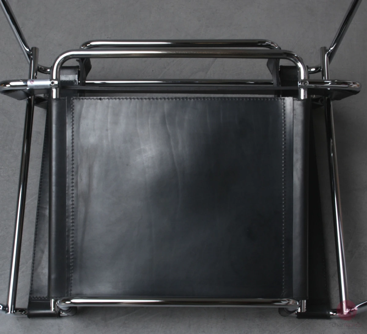 Gavina / Knoll Wassily Chair Kernleder schwarz gebraucht