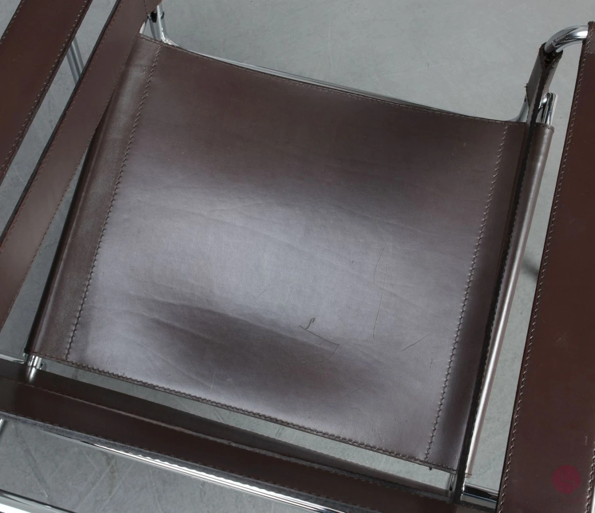 Gavina Wassily Chair Leder braun gebraucht