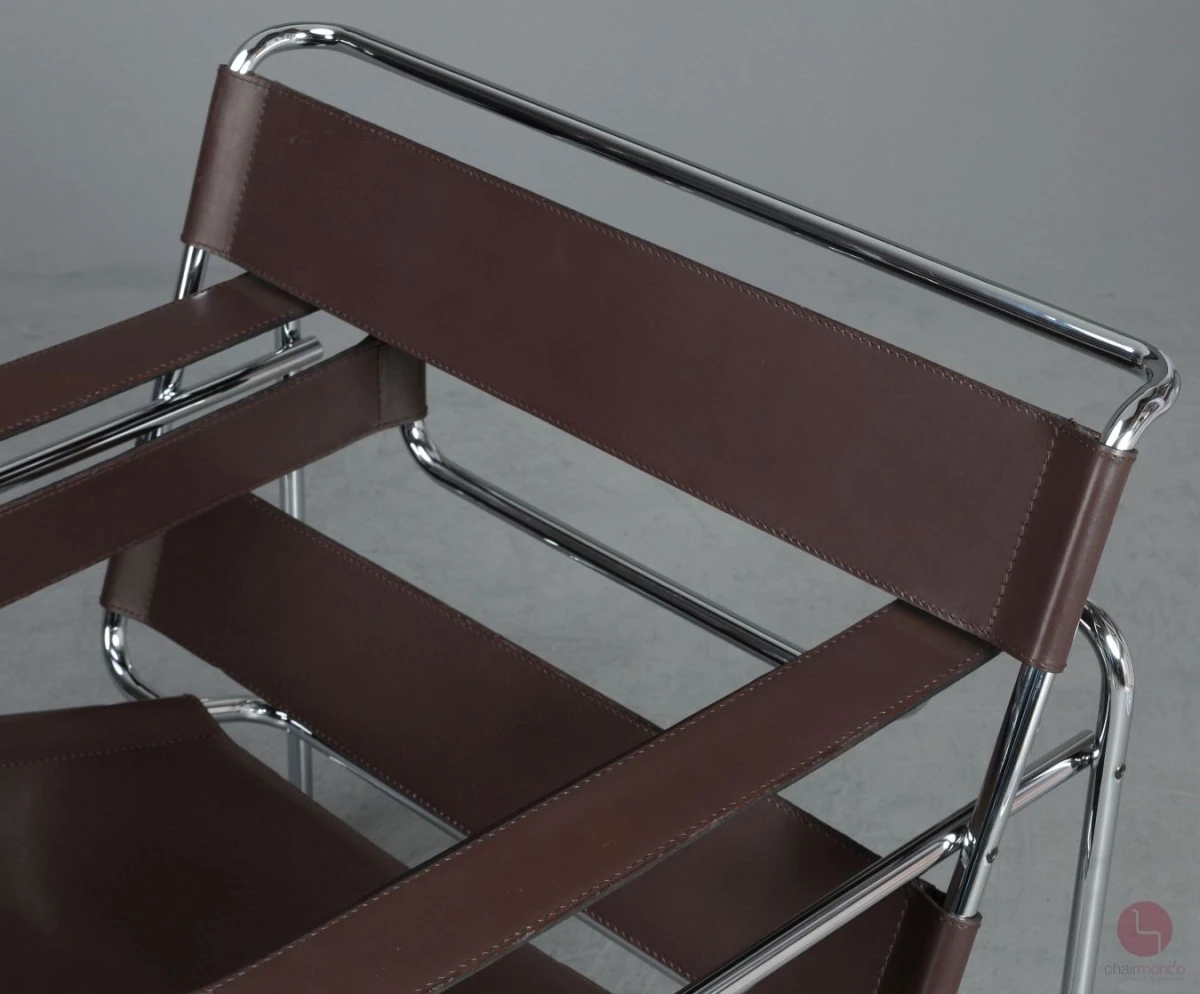 Gavina Wassily Chair Leder braun gebraucht