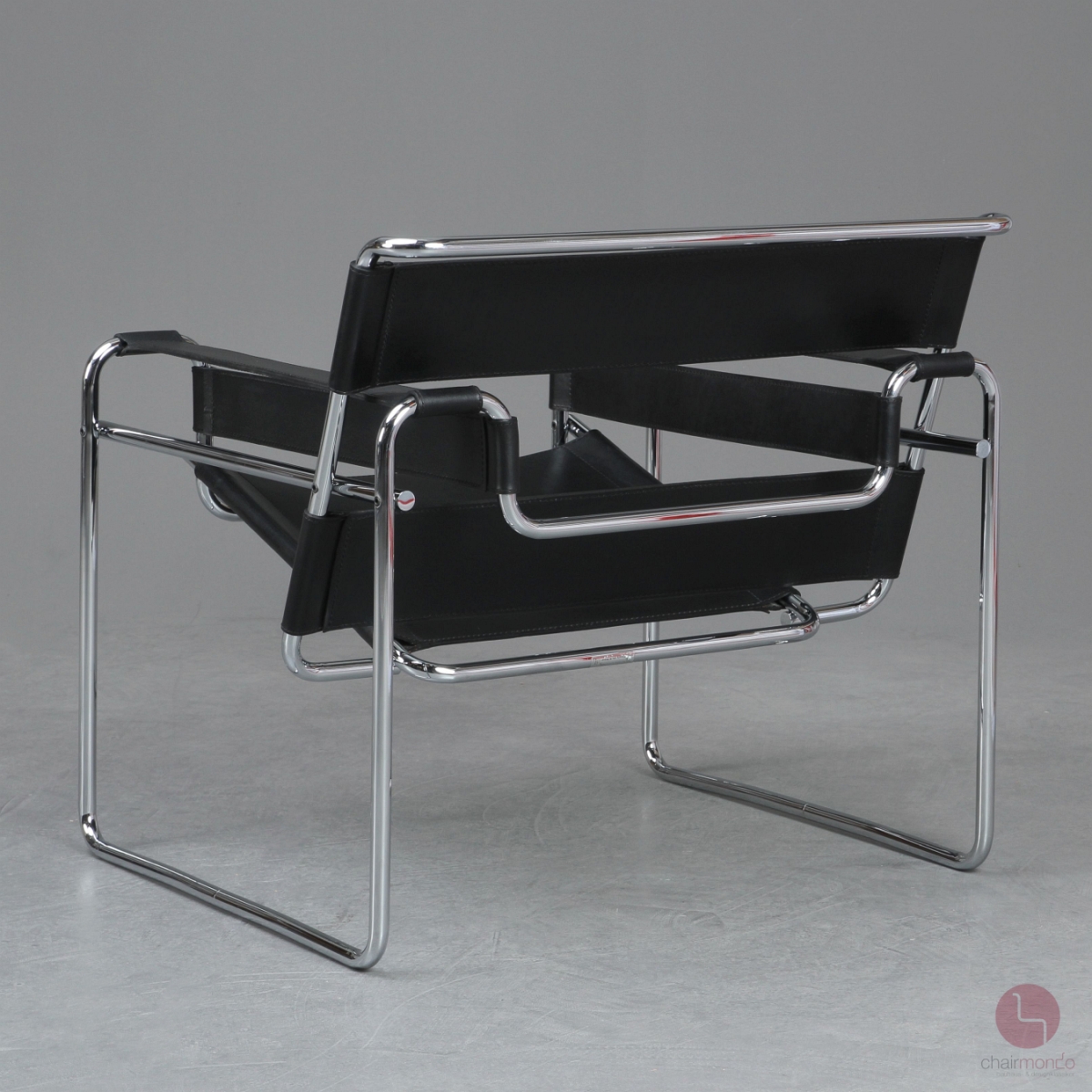 Knoll Gavina Wassily Chair mit schwarzem Leder gebraucht