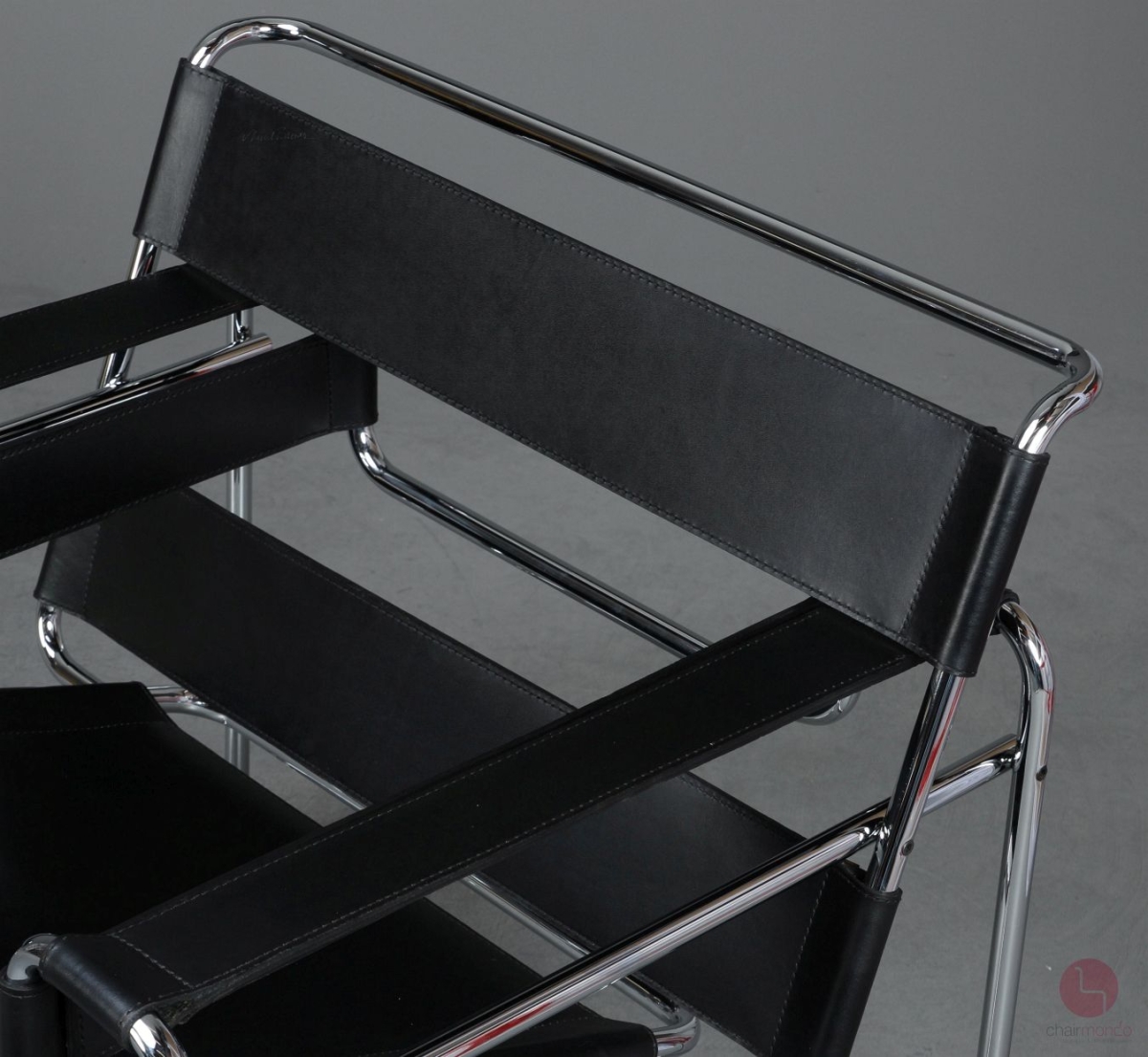 Knoll Gavina Wassily Chair mit schwarzem Leder gebraucht