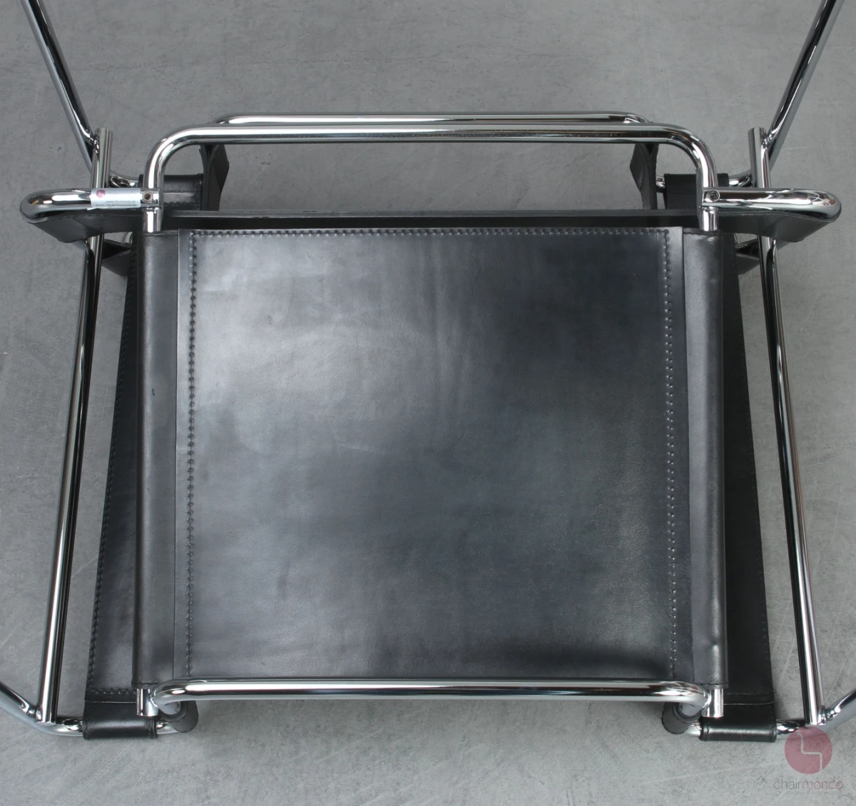 Gavina / Knoll Wassily Chair Kernleder schwarz gebraucht