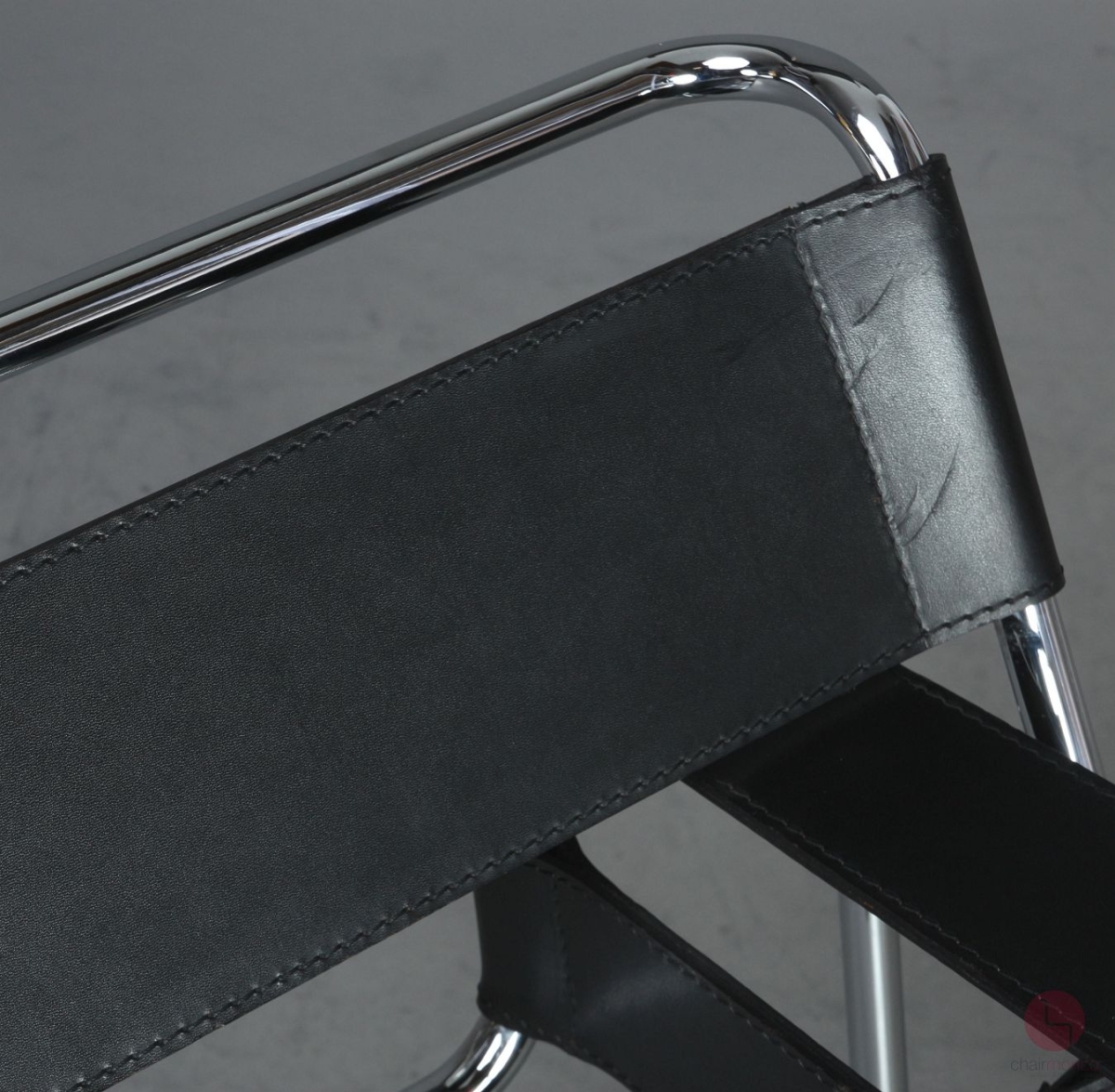Gavina / Knoll Wassily Chair Kernleder schwarz gebraucht