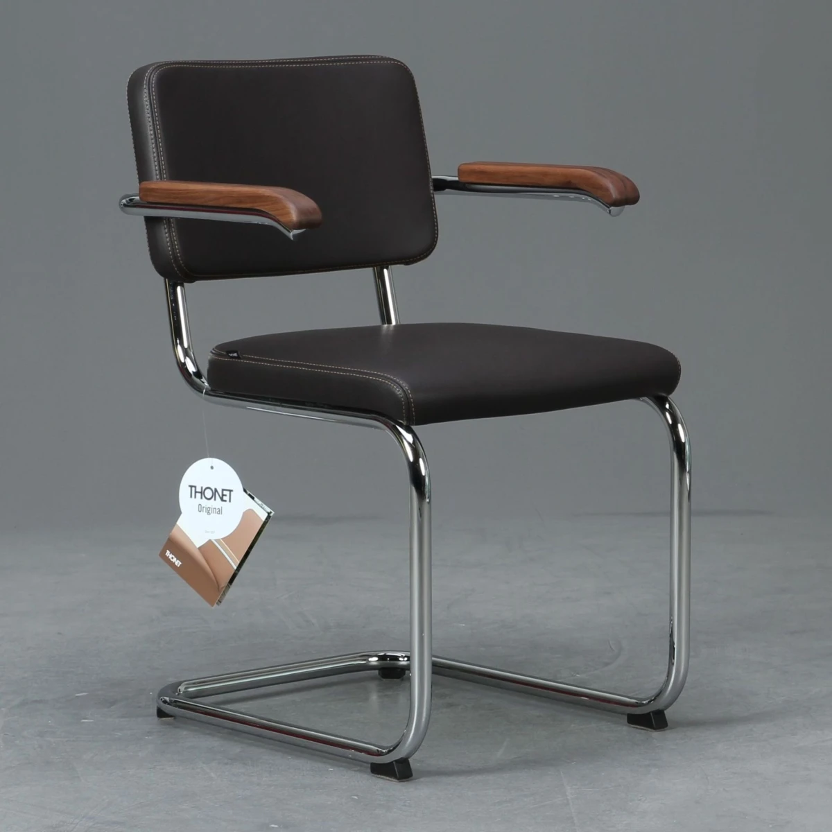 Thonet S64 PV Pure Materials Freischwinger Premium Nappaleder NEU Thonet S64 PV Pure Materials Freischwinger Premium Nappaleder NEU