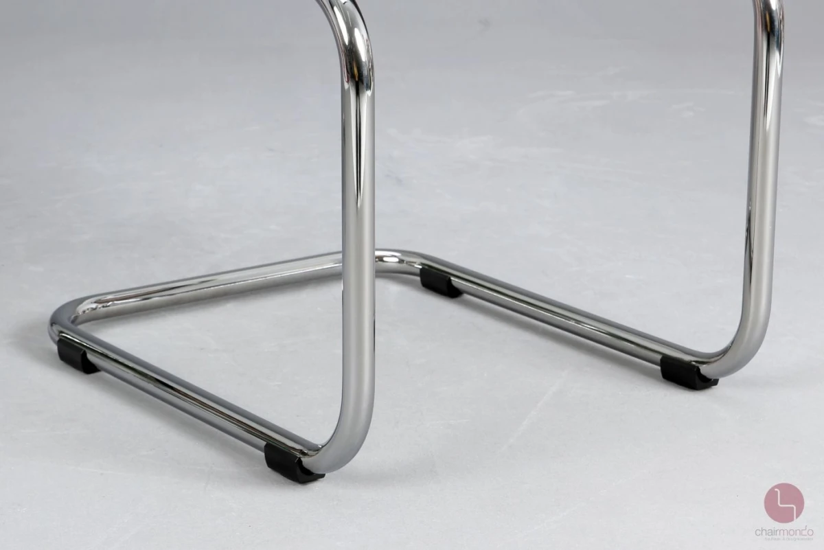 Klemmgleiter passend für Thonet Freischwinger Stühle in Schwarz Klemmgleiter passend für Thonet Freischwinger Stühle in Schwarz