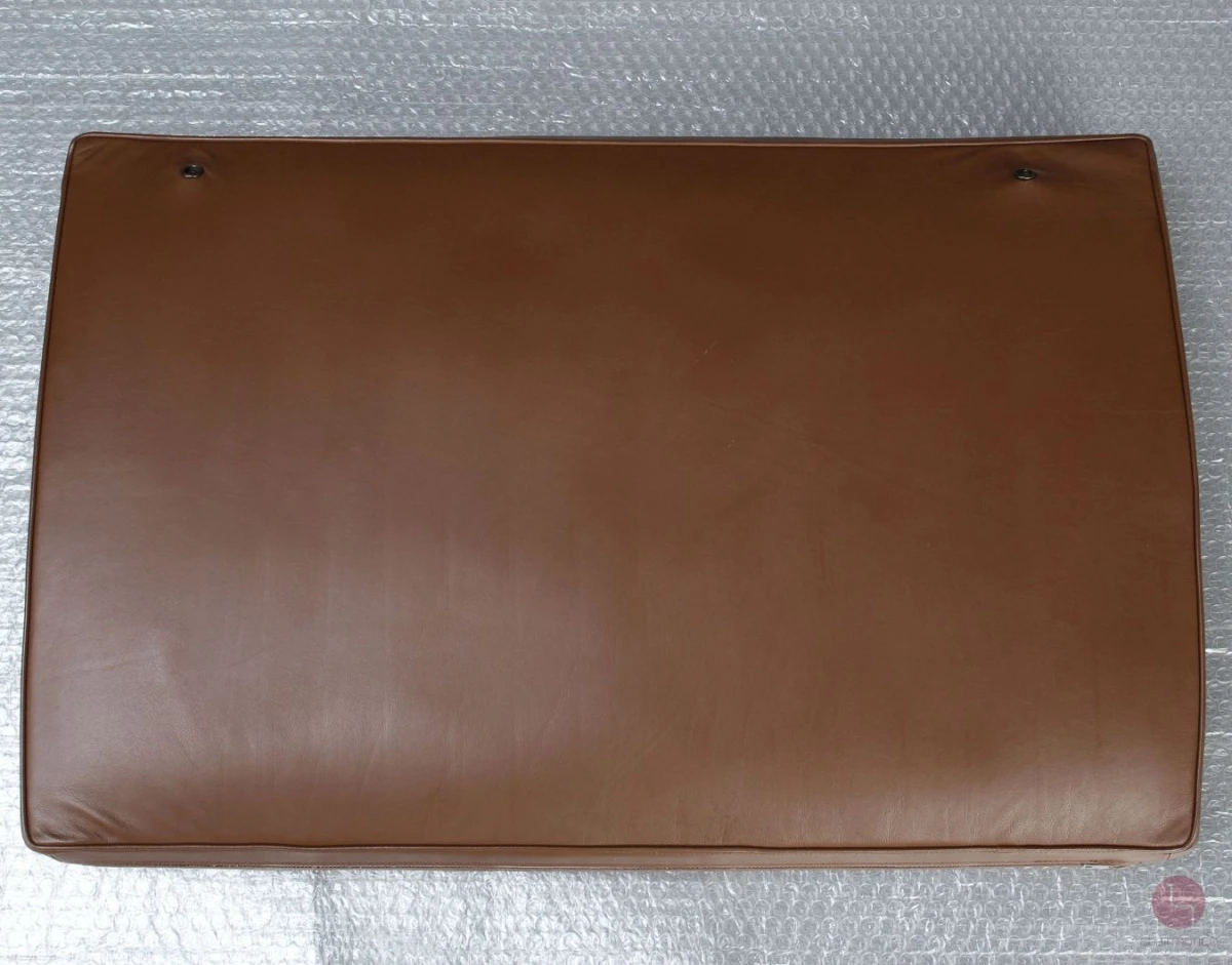 Knoll Barcelona Chair mit braunem Leder gebraucht