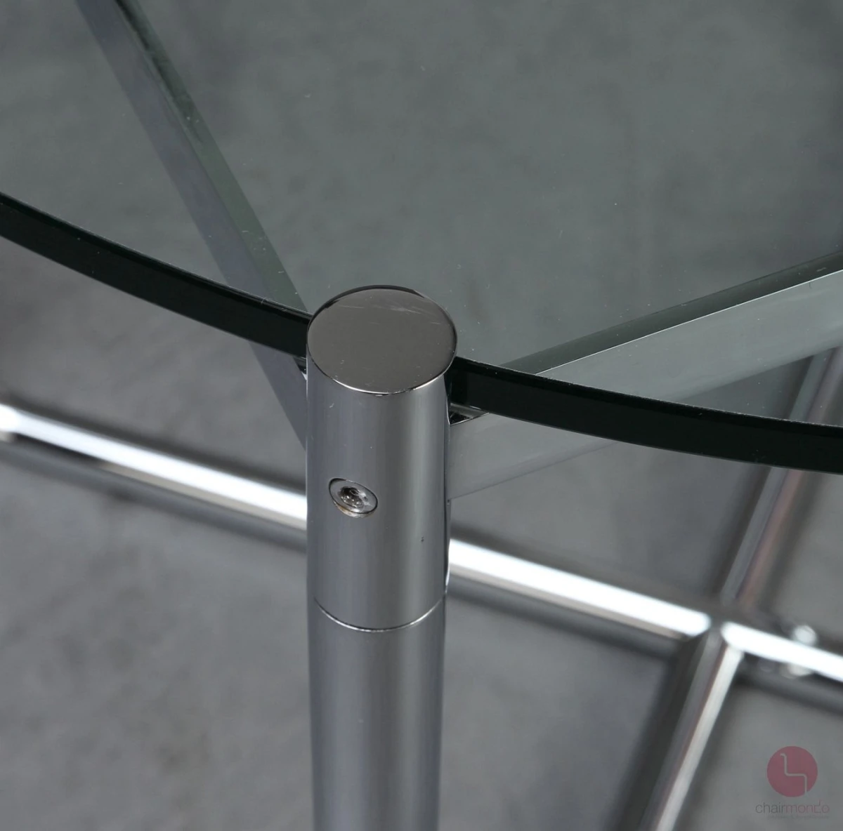 Knoll MR Couchtisch mit Glasplatte und verchromtem Gestell gebraucht