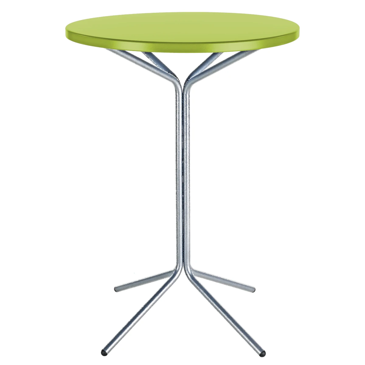 Schaffner IX Stehtisch Gestell feuerverzinkt in hellgrün Freisteller