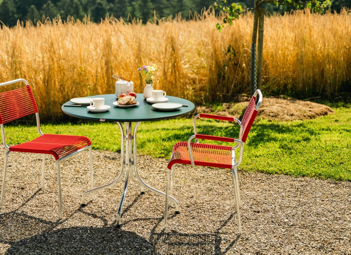Schaffner Rigi Spaghetti Stuhl mit ArmlehnenInterieur