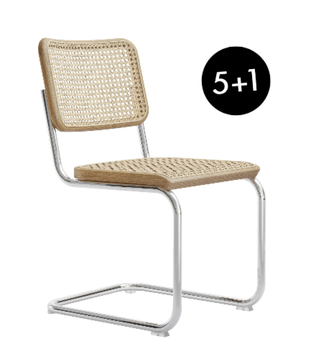 Thonet S32 Pure Materials 5+1 Aktion
