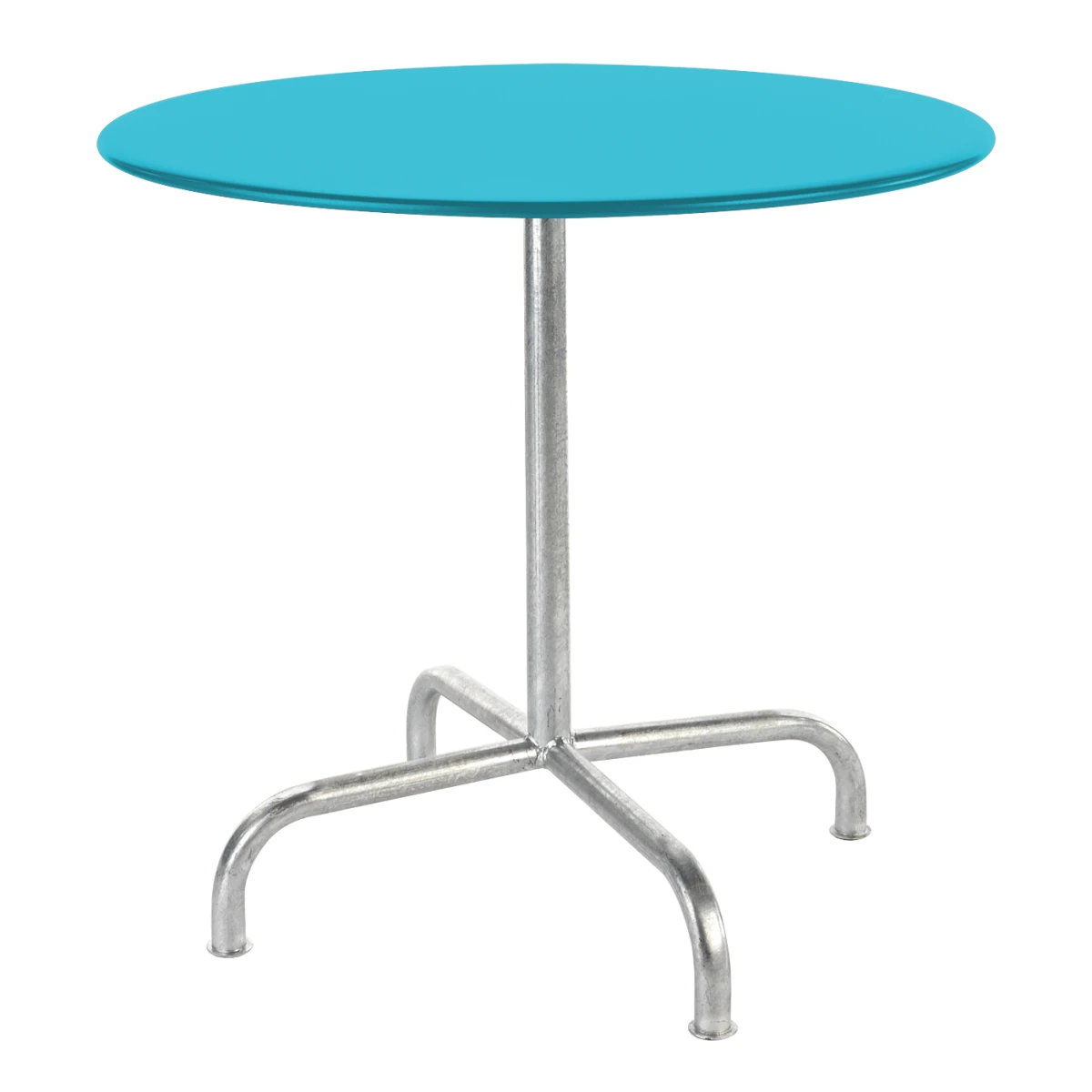 Rigi Metalltisch von Schaffner mit blauer Tischplatte und feuerverzinktem Gestell – robuster Outdoor-Tisch für den ganzjährigen Einsatz Rigi Metalltisch von Schaffner mit blauer Tischplatte und feuerverzinktem Gestell – robuster Outdoor-Tisch für den ganzjährigen Einsatz
