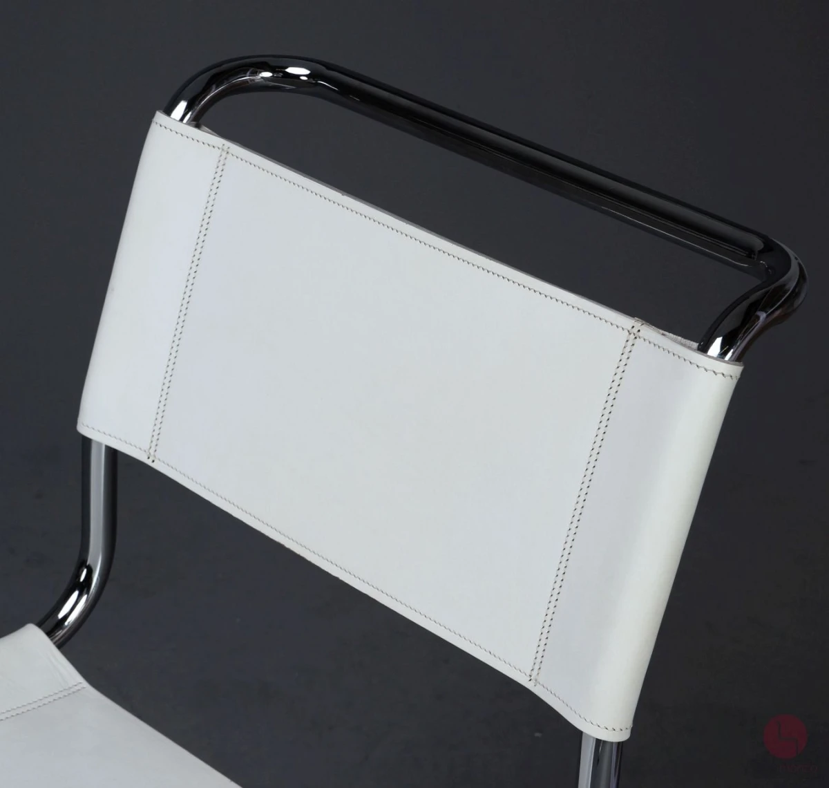 Thonet S33 Freischwinger Leder Weiß gebraucht Thonet S33 Freischwinger Leder Weiß gebraucht