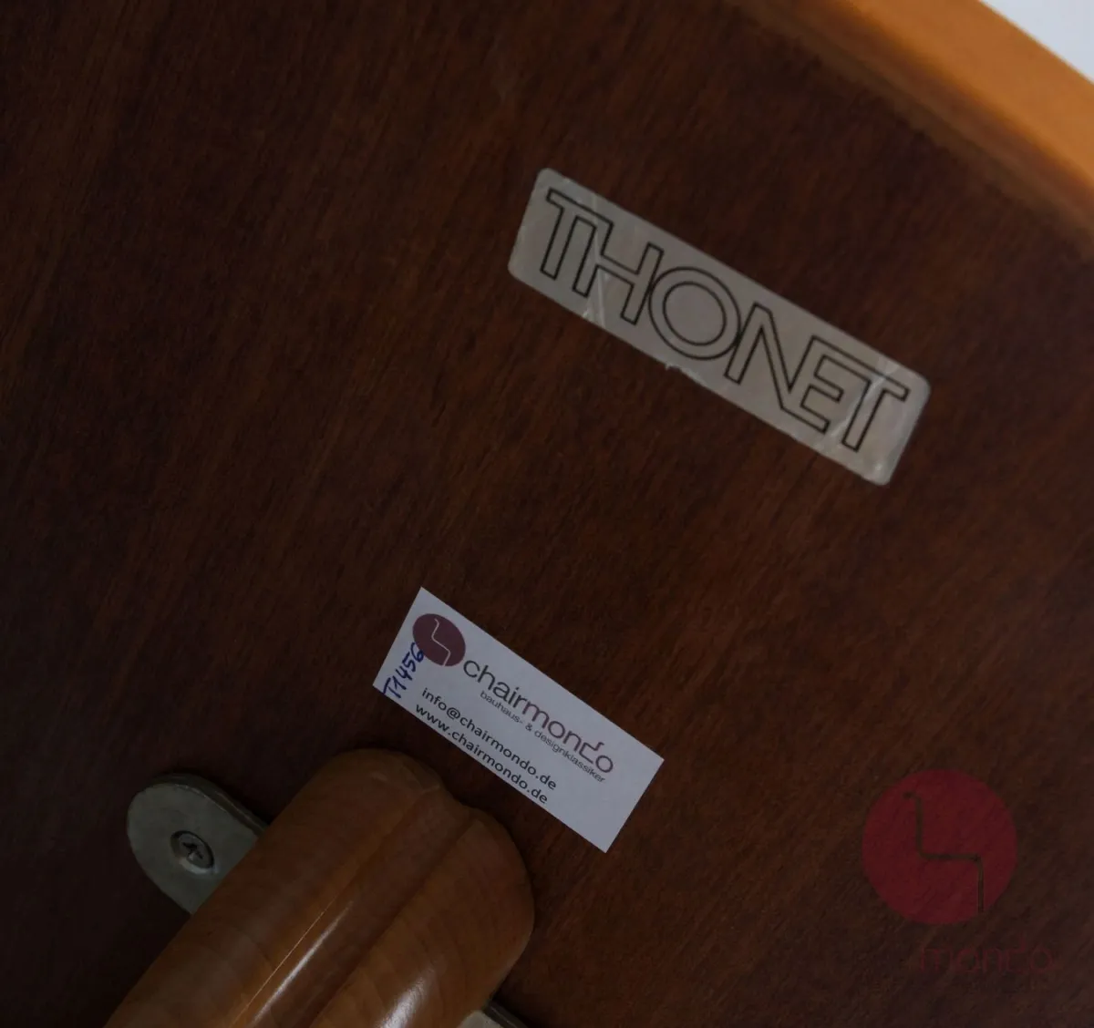 Thonet 1055 Ausziehtisch Buche klar lackiert mit 2 Einlegeplatten gebraucht