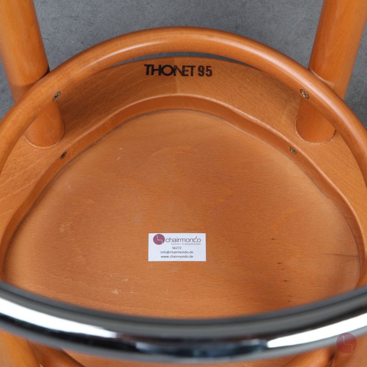 Thonet 204 MH Barhocker Bugholz Kafeehaus Stuhl in Kirschbaum gebraucht