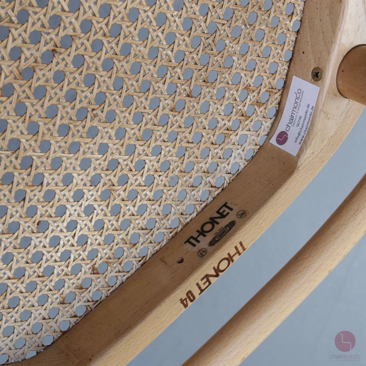 Thonet 214 Kafeehausstuhl Buche Natur mit Wiener Geflecht gebraucht