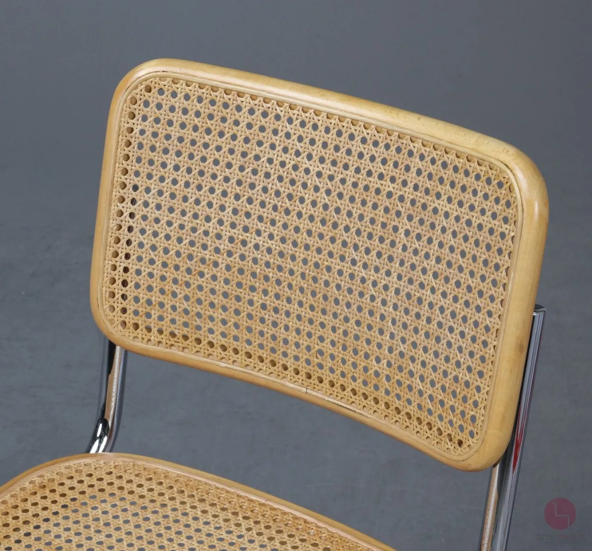 Thonet S32 Freischwinger Buche Natur mit Patina Geflecht gebraucht
