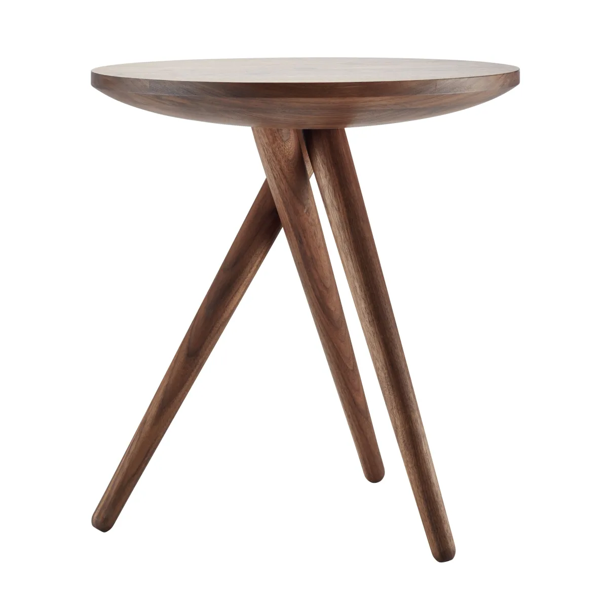 Thonet 1025 Beistelltisch aus Holz in Nussbaum geölt