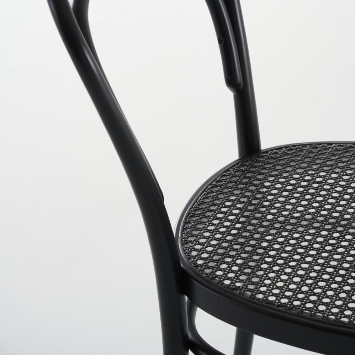 Thonet 214 Dark melange schwraz Detailbild