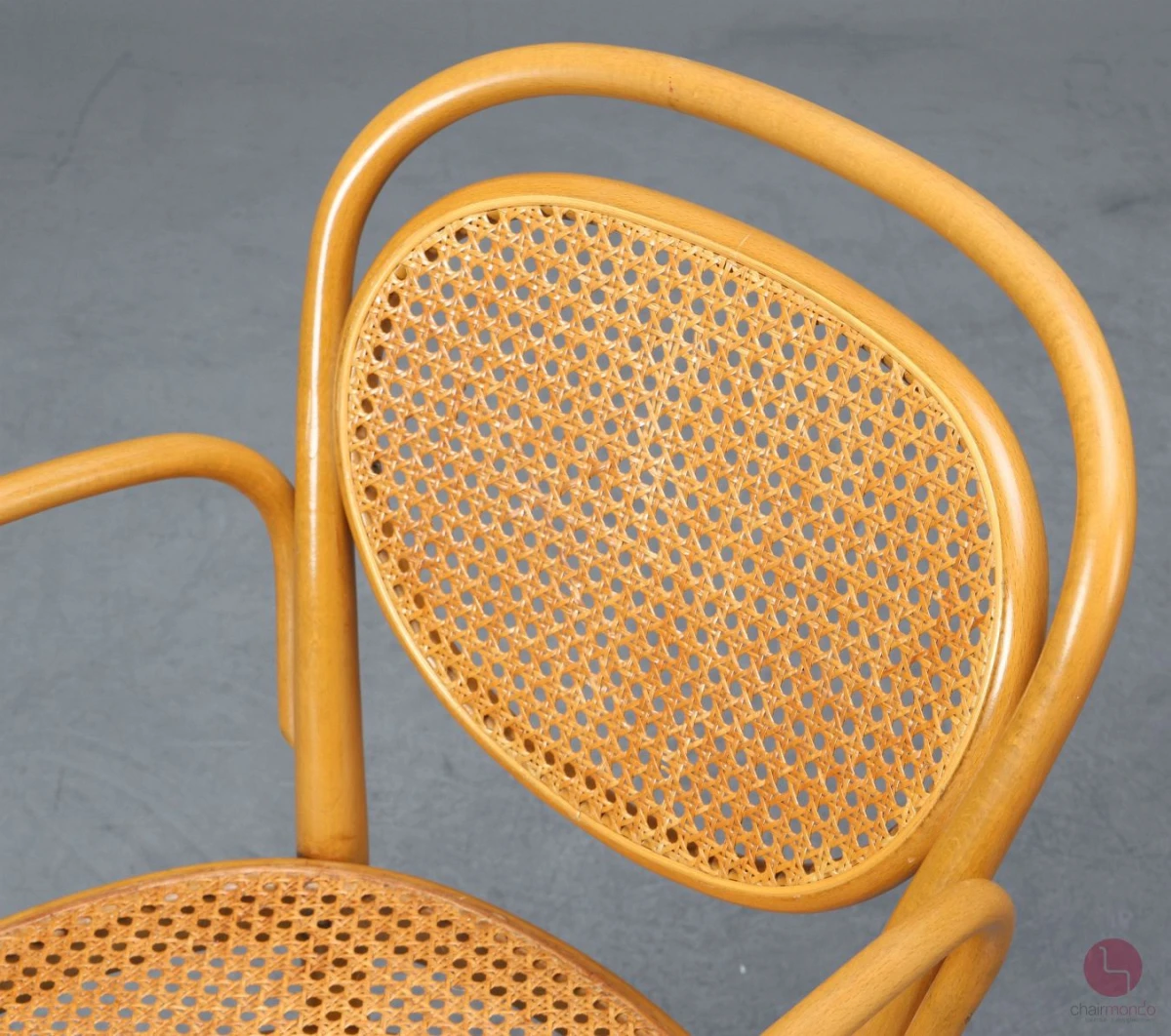 Thonet 215 RF Kirsche Bugholzstuhl mit Geflecht Buche gebraucht