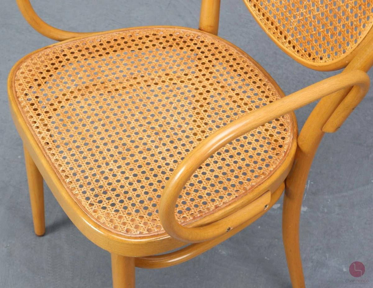 Thonet 215 RF Kirsche Bugholzstuhl mit Geflecht Buche gebraucht