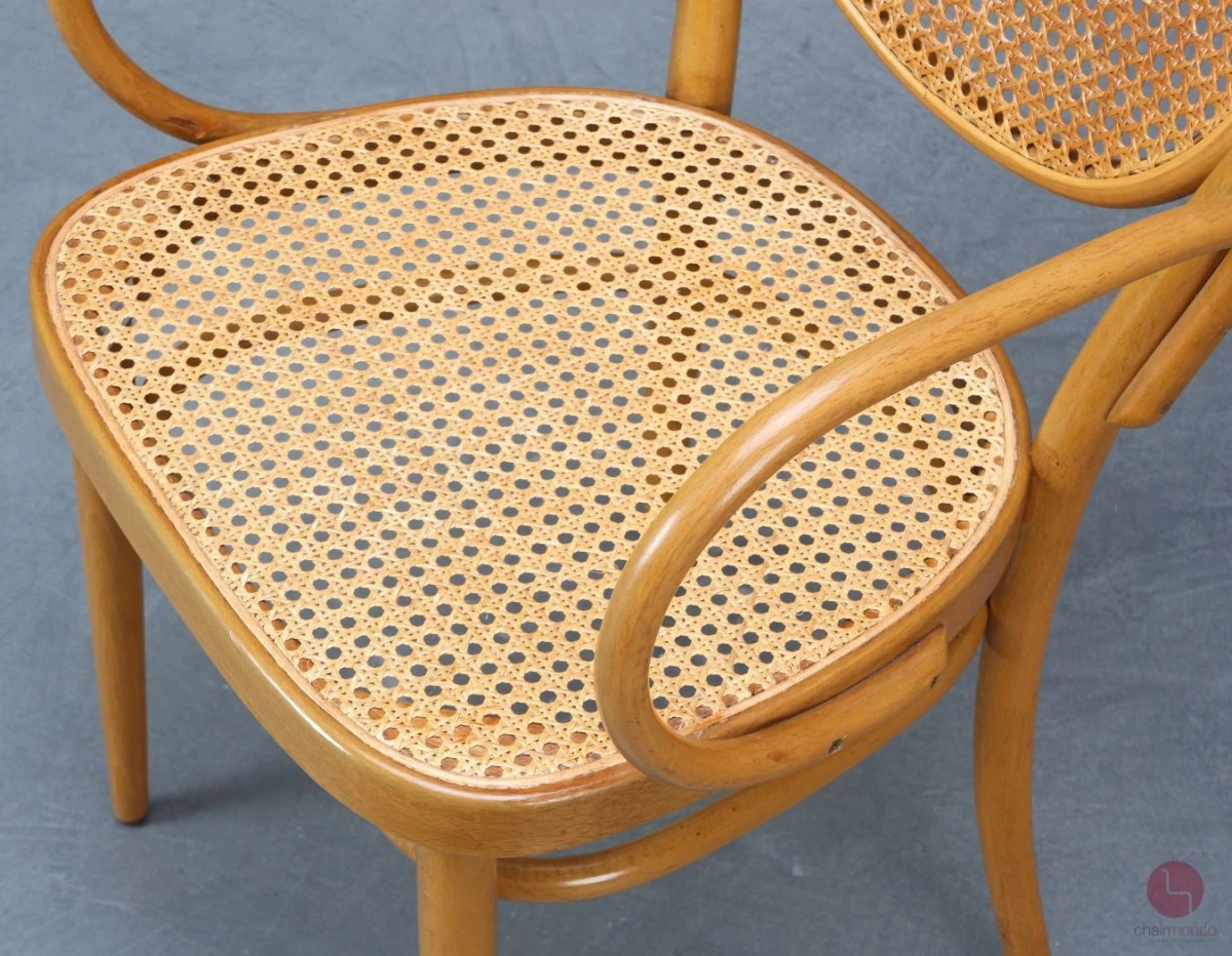 Thonet 215 RF Kirsche Bugholzstuhl mit Geflecht Buche gebraucht