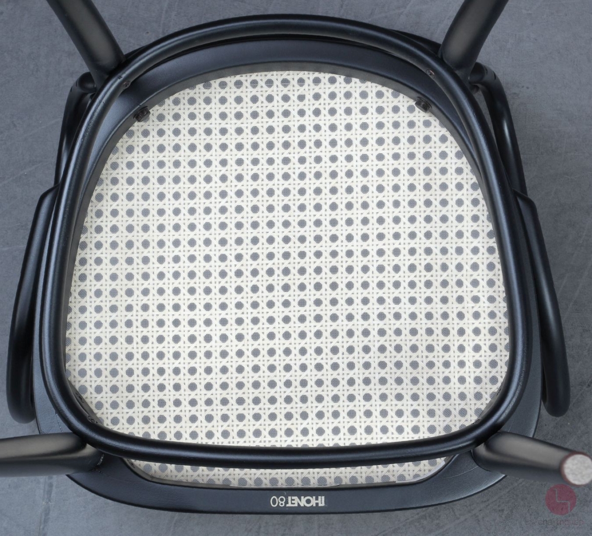 Thonet 215 RF Kafeehausstuhl mit Wiener Geflecht + Stützgewebe gebraucht