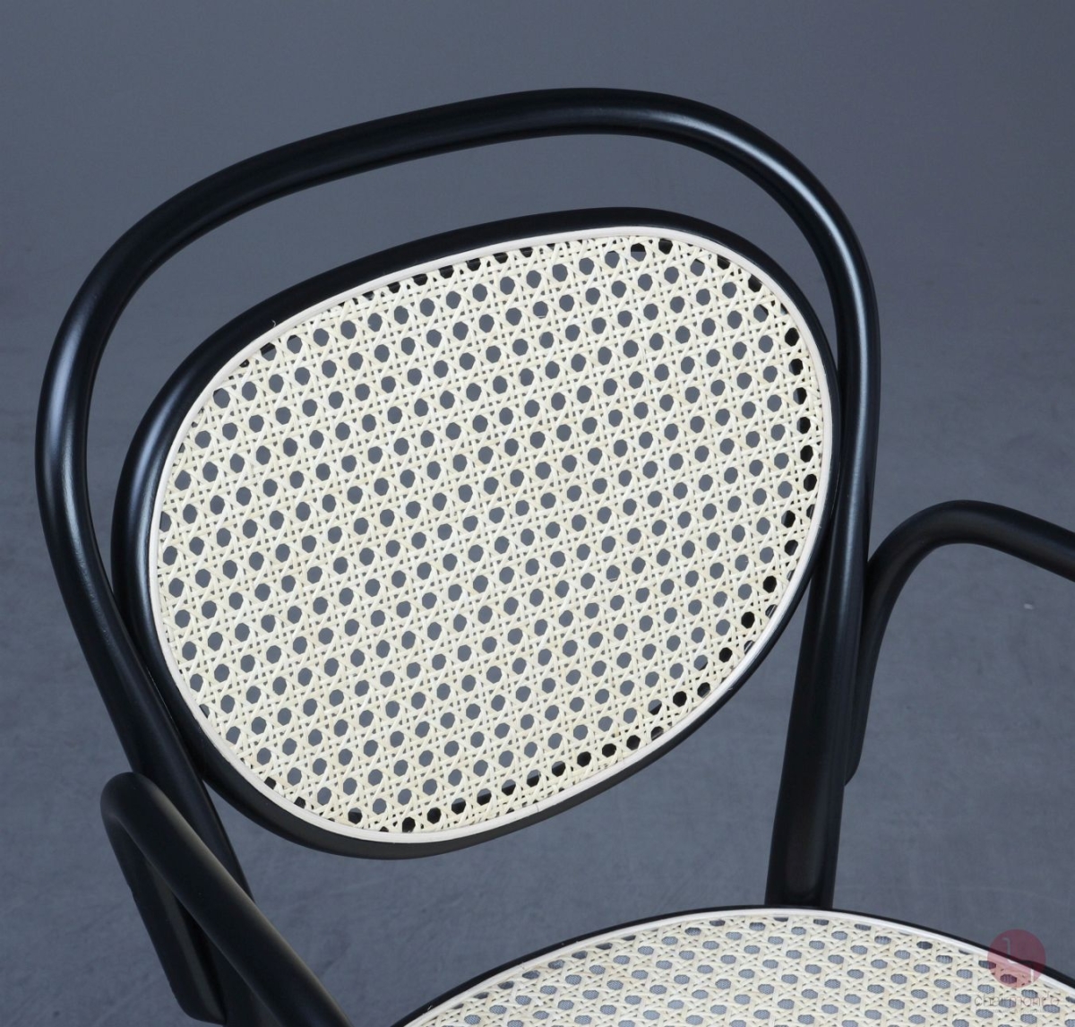 Thonet 215 RF Kafeehausstuhl mit Wiener Geflecht + Stützgewebe gebraucht