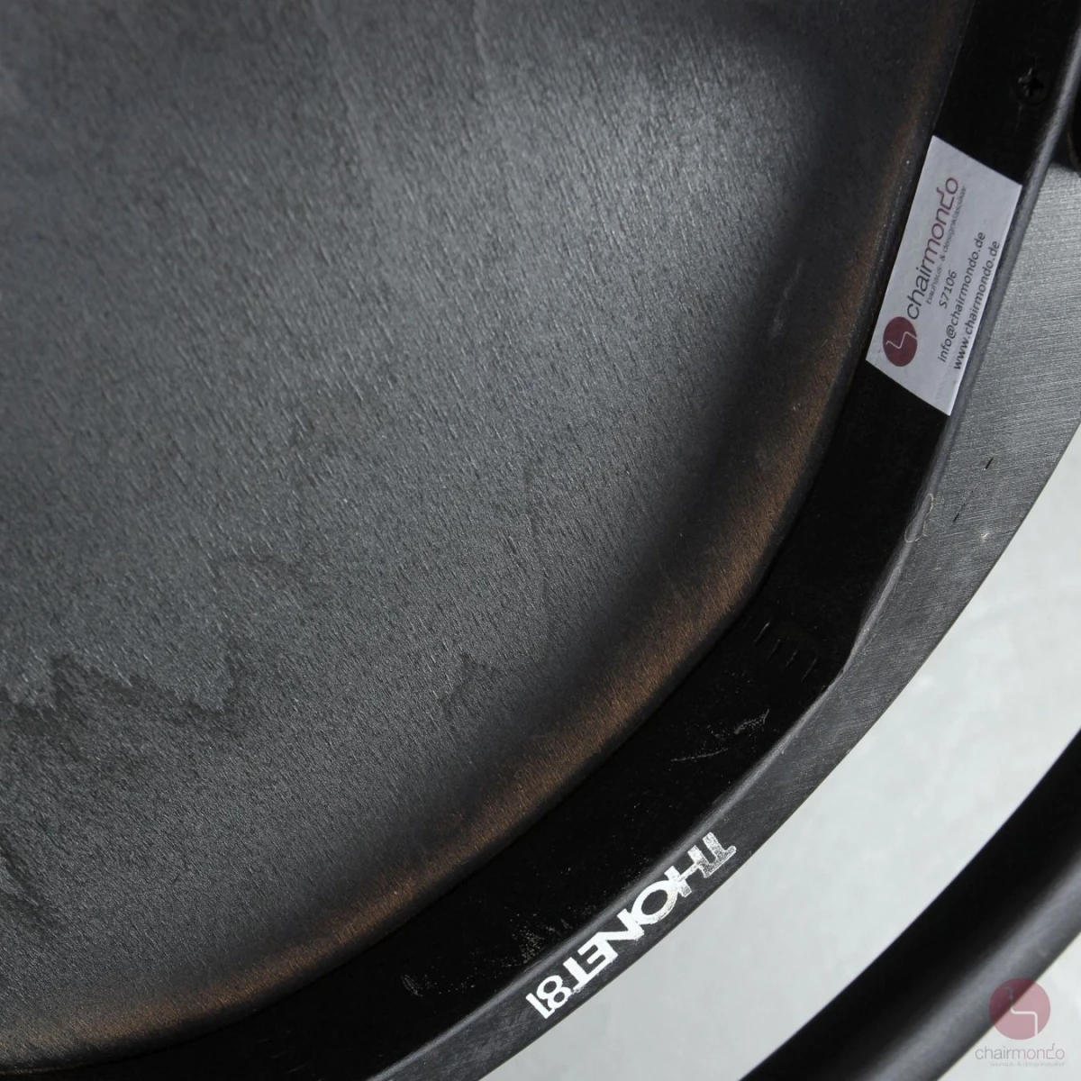 Thonet 233 M Bugholz Stuhl in Schwarz gebraucht