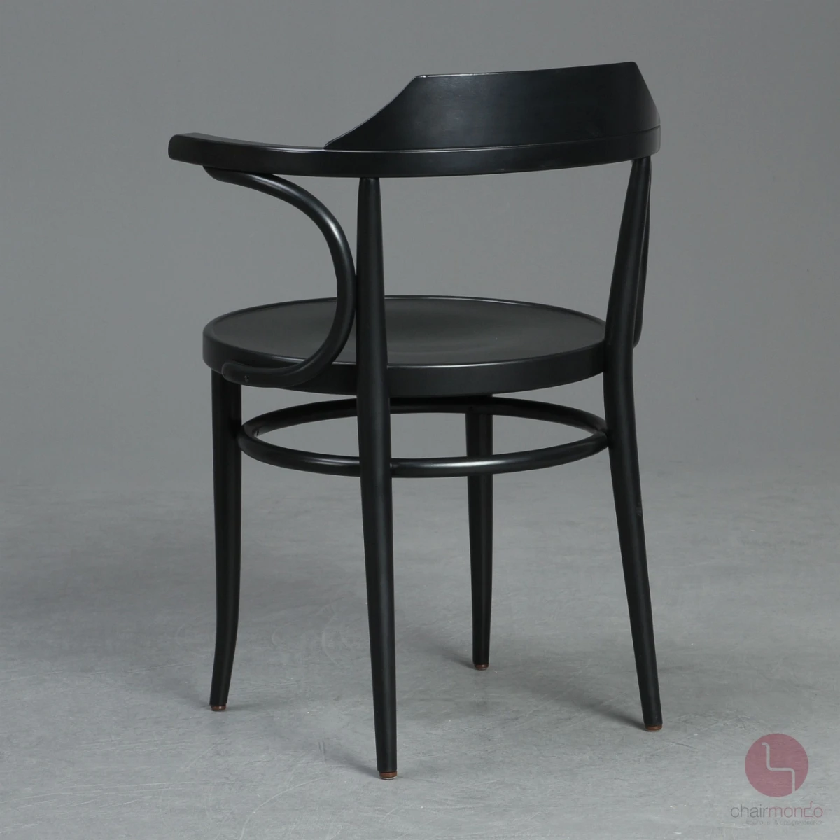 Thonet 233 M Bugholz Stuhl in Schwarz gebraucht