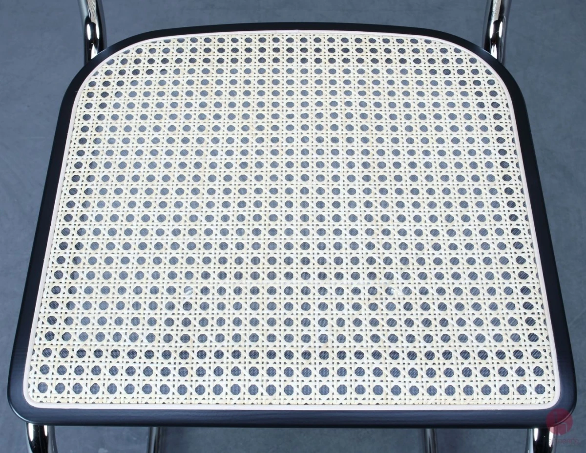 Thonet S32 VH Barstuhl mit Geflecht und Stützgewebe inkl. Filzgleiter Thonet S32 VH Barstuhl mit Geflecht und Stützgewebe inkl. Filzgleiter