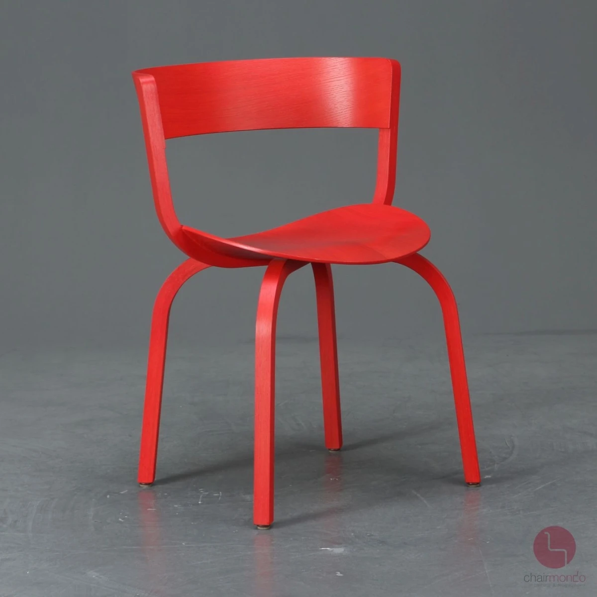 Thonet 404 F Bugholzstuhl Rot Holzstuhl Stefan Diez gebraucht Thonet 404 F Bugholzstuhl Rot Holzstuhl Stefan Diez gebraucht