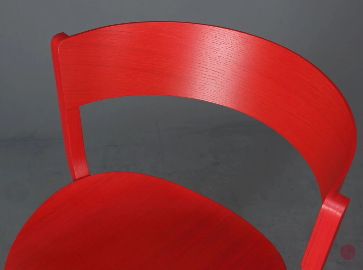 Thonet 404 F Bugholzstuhl Rot Holzstuhl Stefan Diez gebraucht Thonet 404 F Bugholzstuhl Rot Holzstuhl Stefan Diez gebraucht