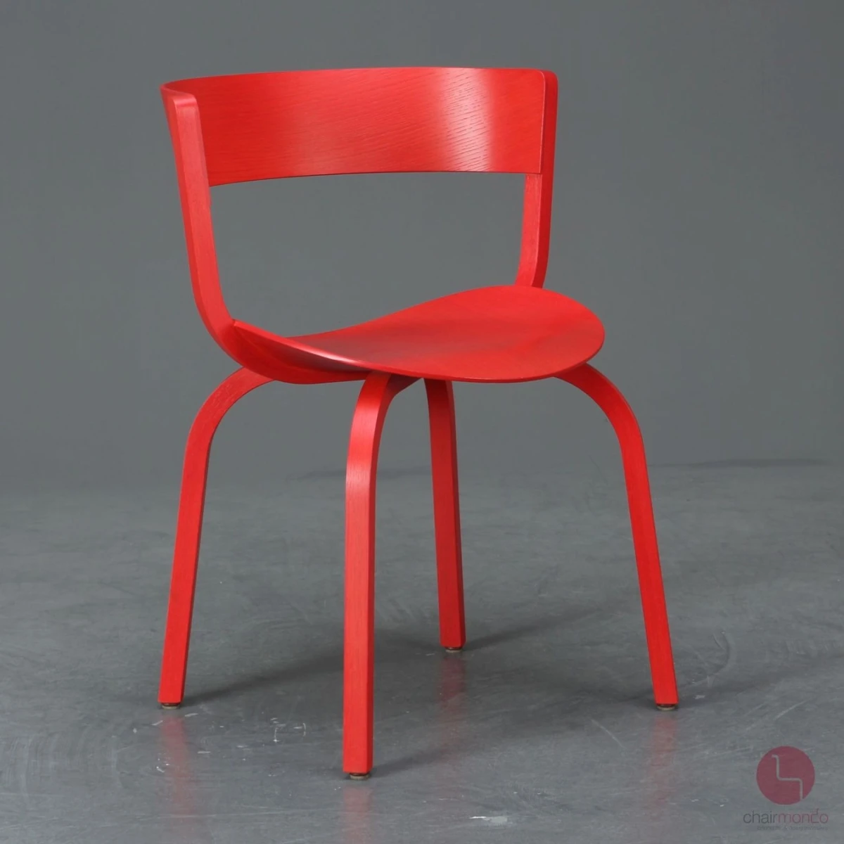 Thonet 404 F Bugholzstuhl Rot Holzstuhl Stefan Diez gebraucht Thonet 404 F Bugholzstuhl Rot Holzstuhl Stefan Diez gebraucht