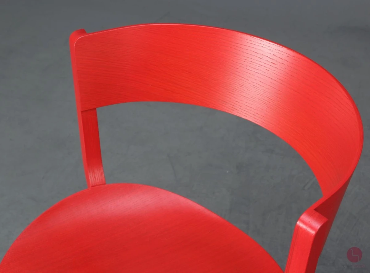 Thonet 404 F Bugholzstuhl Rot Holzstuhl Stefan Diez gebraucht Thonet 404 F Bugholzstuhl Rot Holzstuhl Stefan Diez gebraucht
