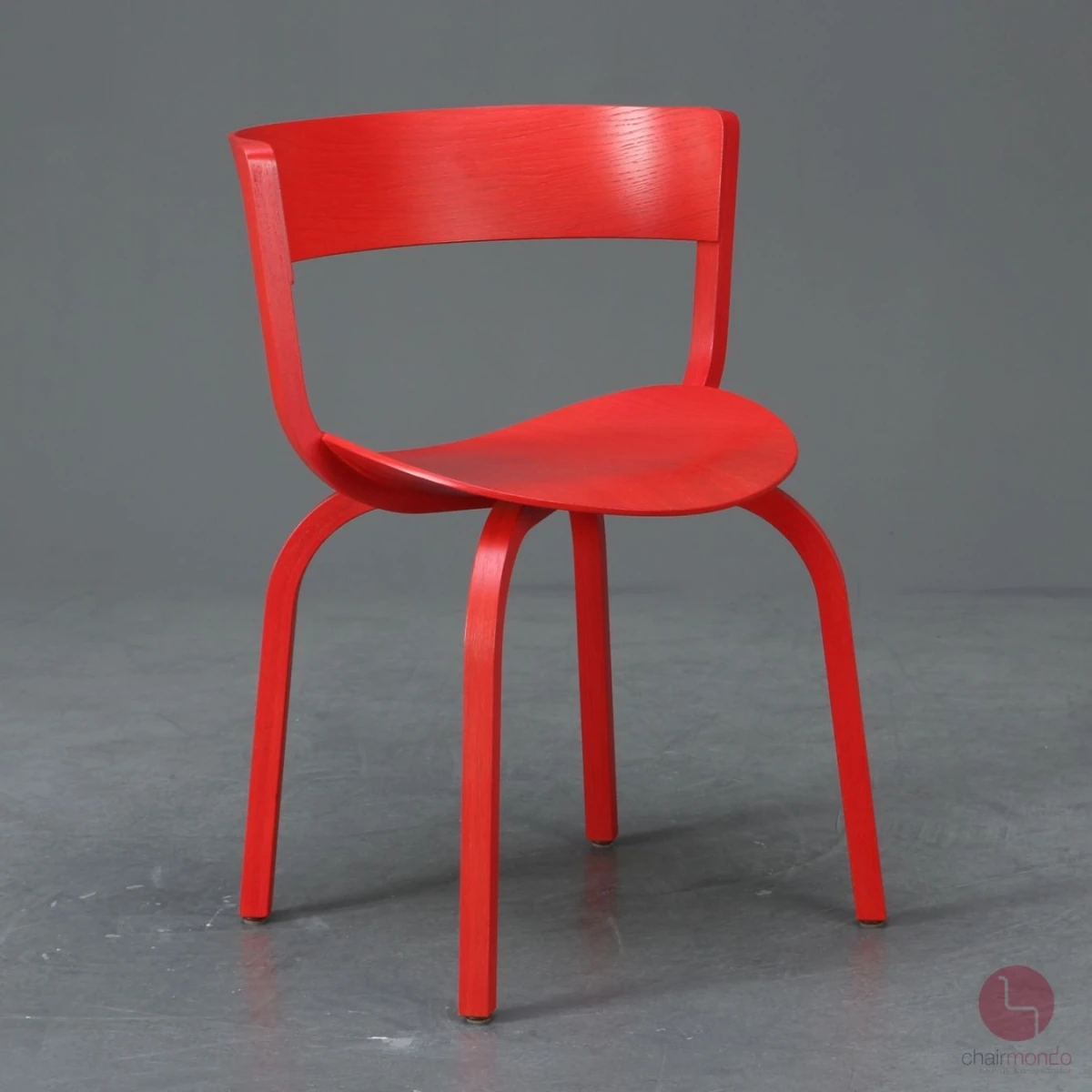 Thonet 404 F Bugholzstuhl Rot Holzstuhl Stefan Diez gebraucht Thonet 404 F Bugholzstuhl Rot Holzstuhl Stefan Diez gebraucht