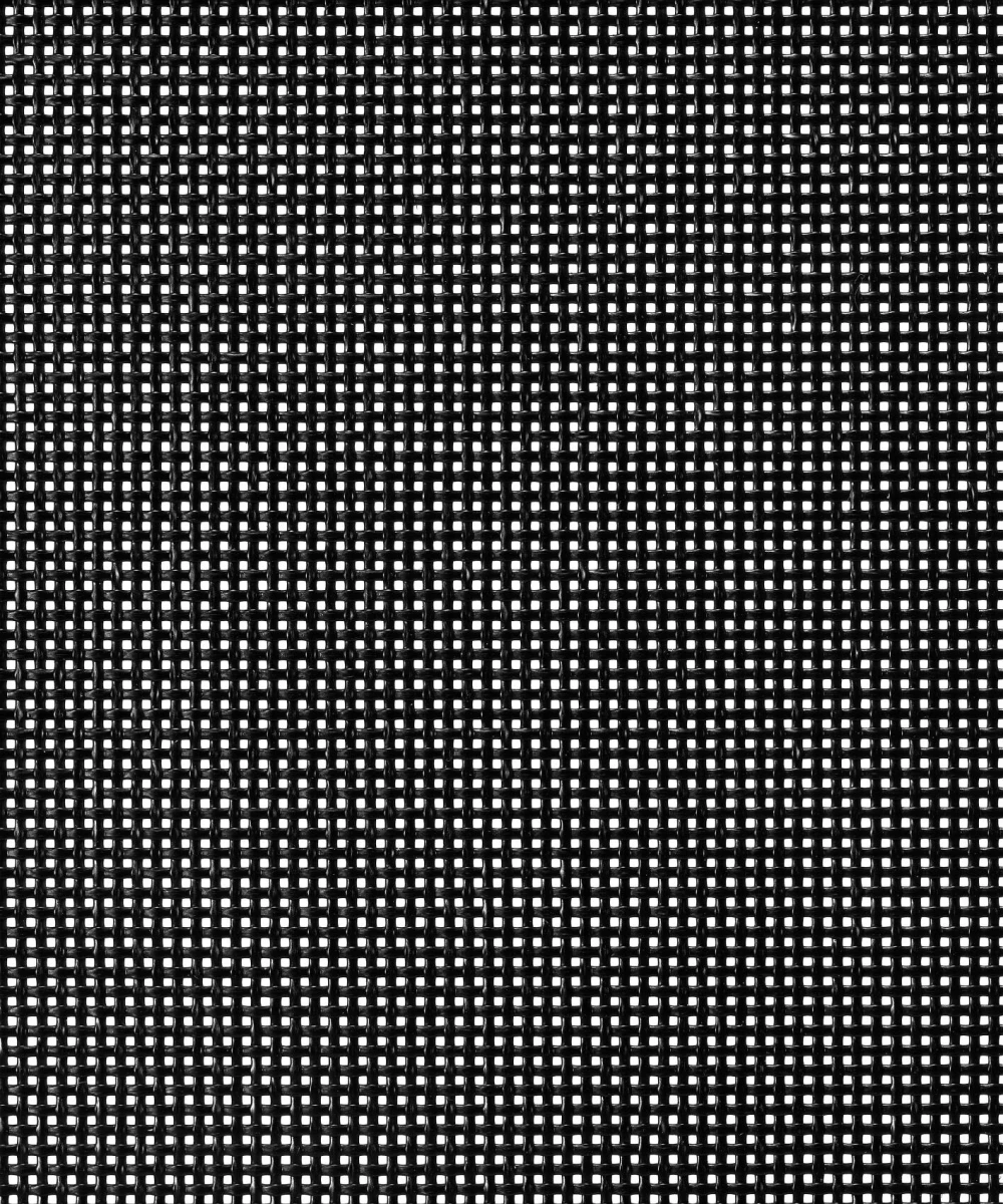 Thonet Netzgewebe Schwarz Detailansicht
